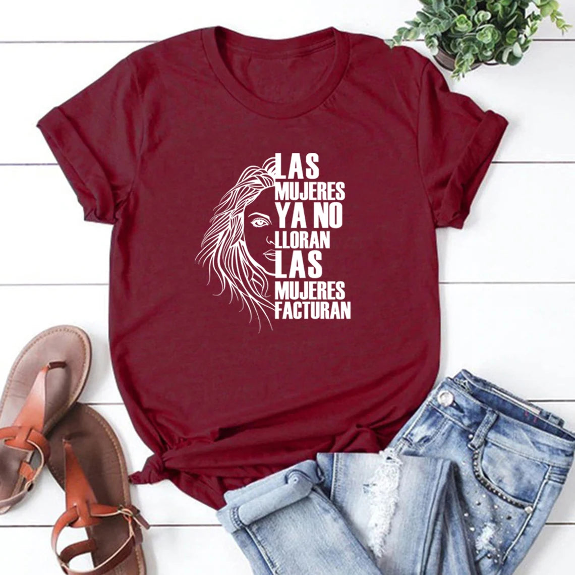 Shakira Las Mujeres Ya No Lloran camiseta mujer Don't Cry camiseta citas camisa Mujer camisetas Las Mujeres Facturan camisetas Top