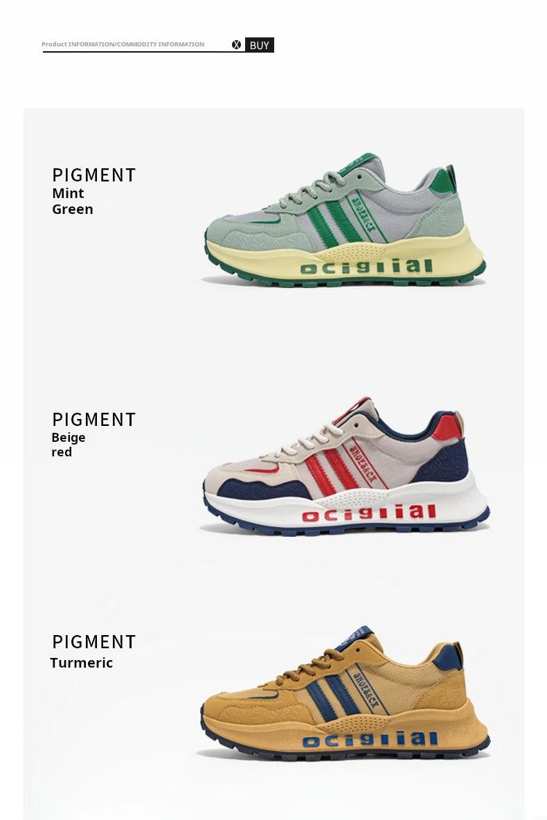 Trendy Brand Men's New Comfortable and Versatile Casual Shoes with Soft Soles Anti Slip and Wear-resistant Shoes Zapatos Hombre