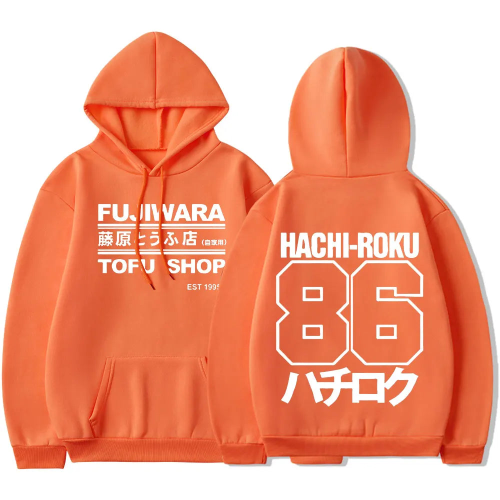 Sudadera Initial D AE86 Hachiroku - Takumi Fujiwara Tofu