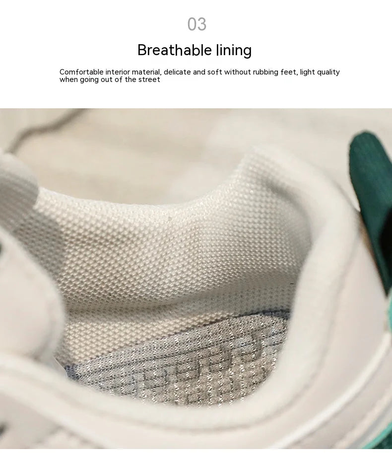 Zapatos familiares pequeños para niños, zapatos blancos para estudiantes, zapatos deportivos para niños, zapatos de tablero casuales para niños, nuevos