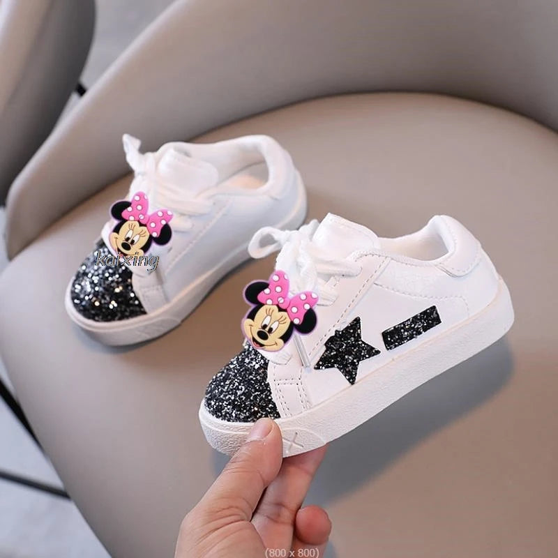 Lilo y Stitch, zapatos informales antideslizantes y resistentes al desgaste para niños, zapatos de suela blanda para niñas y niños, zapatillas deportivas transpirables para bebés