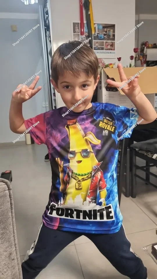 Sudadera Fortnite Niños - Capucha Anime Y2K 2025