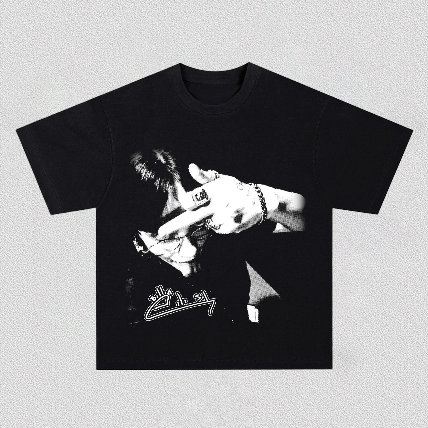 Camiseta unisex de algodón 100% con gráficos de Billie Eilish Y2k, novedad de 2026, cuello redondo, manga corta, moda hip-hop para hombre y mujer, regalos para fans