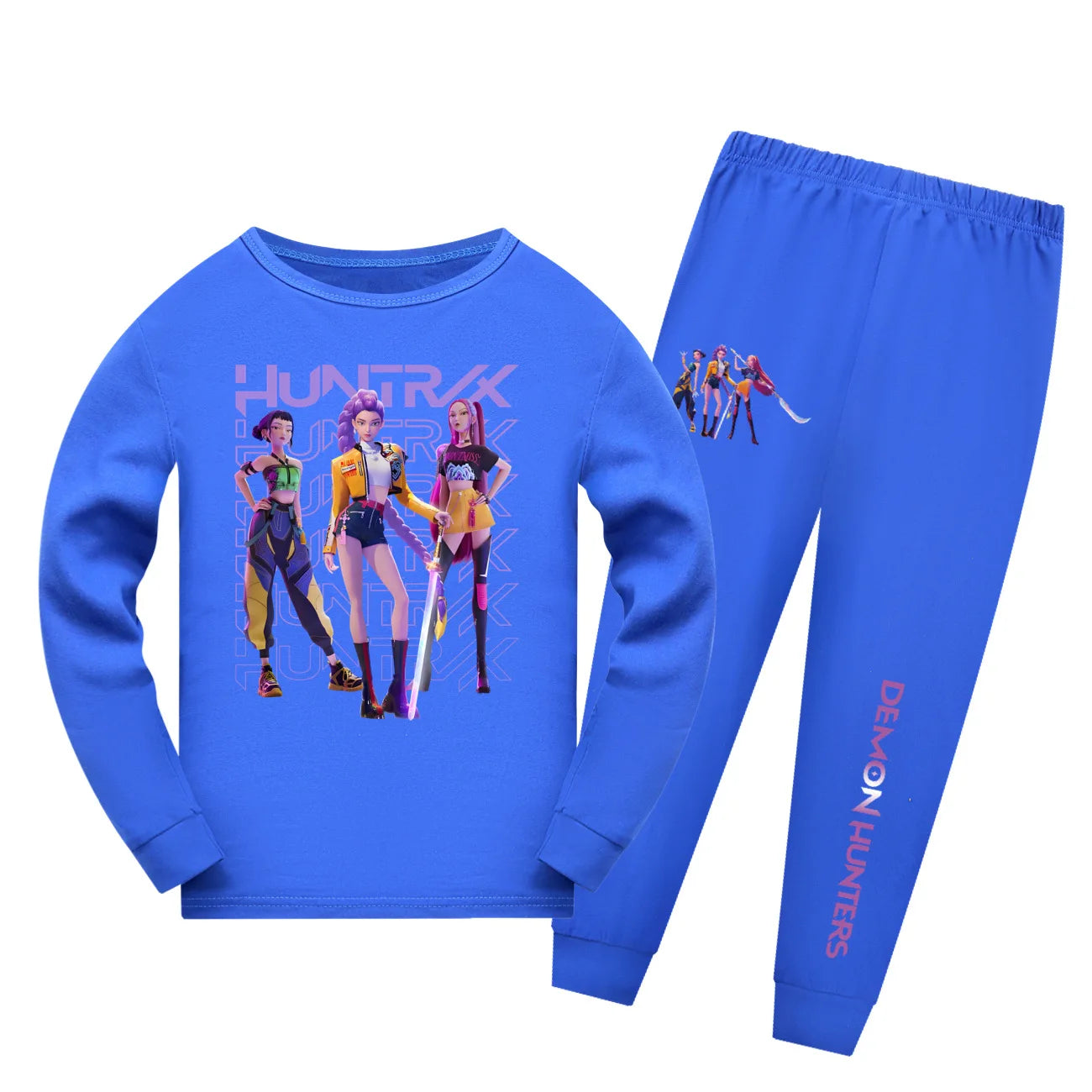 Pijama Demon Hunters Niños - Manga Larga KPop