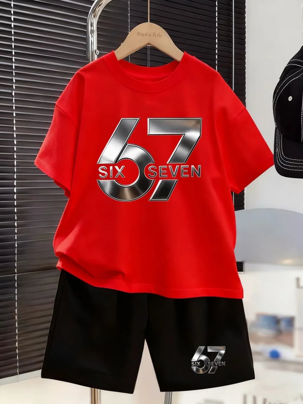 Conjuntos para Niños, 67 Camisetas con Estampados Divertidos, Pantalones Cortos, Conjunto Casual Italiano, Traje de Verano para Regalo Divertido, Ropa Infantil