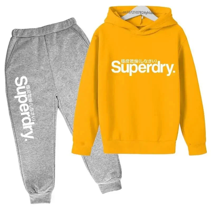 Chándal Niños Primavera Otoño - Sudadera + Pantalón 2 Piezas