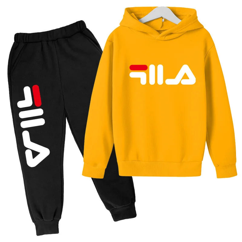 Traje Deportivo Niña 3-14 Años - Top + Pantalones Primavera