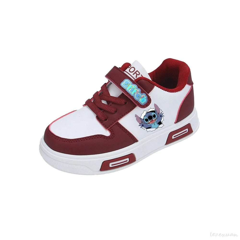 Lilo & Stitch, zapatos para niñas, zapatillas de deporte para niñas, zapatos deportivos informales de princesa Lilo & Stitch, zapatos para estudiantes, zapatos para adolescentes