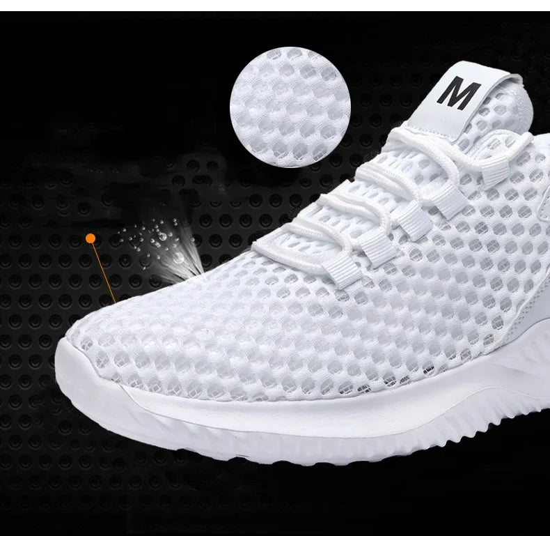 Shoes for Men White Man Cheap Shoes Running Sneakers Unisex Breathable Mesh Sports Shoes Mens Trianers Zapatillas Running Hombre