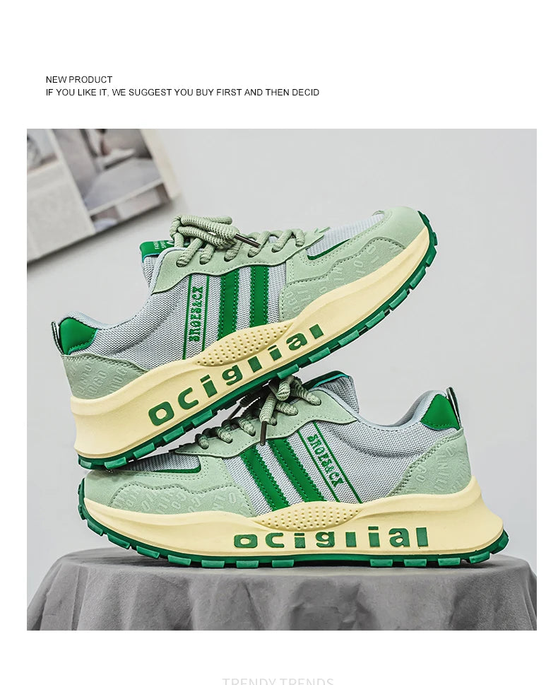 Trendy Brand Men's New Comfortable and Versatile Casual Shoes with Soft Soles Anti Slip and Wear-resistant Shoes Zapatos Hombre