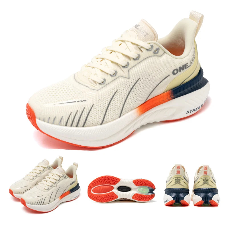 ONEMIX, zapatillas blancas para correr en carretera para hombre, zapatillas deportivas con cojín de aire para exteriores, zapatillas deportivas para hombre, zapatos para correr de verano, calzado para mujer