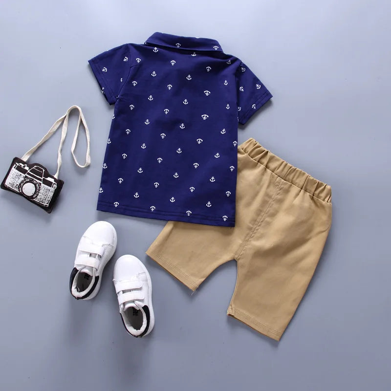 Conjuntos de ropa de verano para niños camiseta y pantalones cortos para niños 2 uds. traje deportivo para bebés de 1, 2, 3 y 4 años, ropa para niños