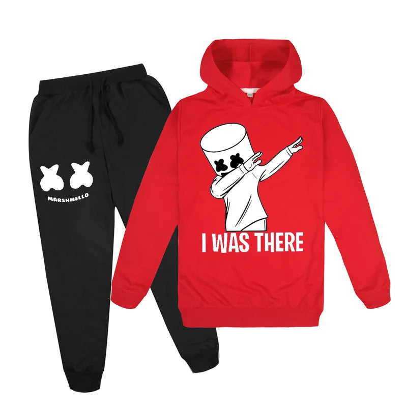 Chándal DJ Marshmello Niños 3-13 Años - Sudadera + Pantalón