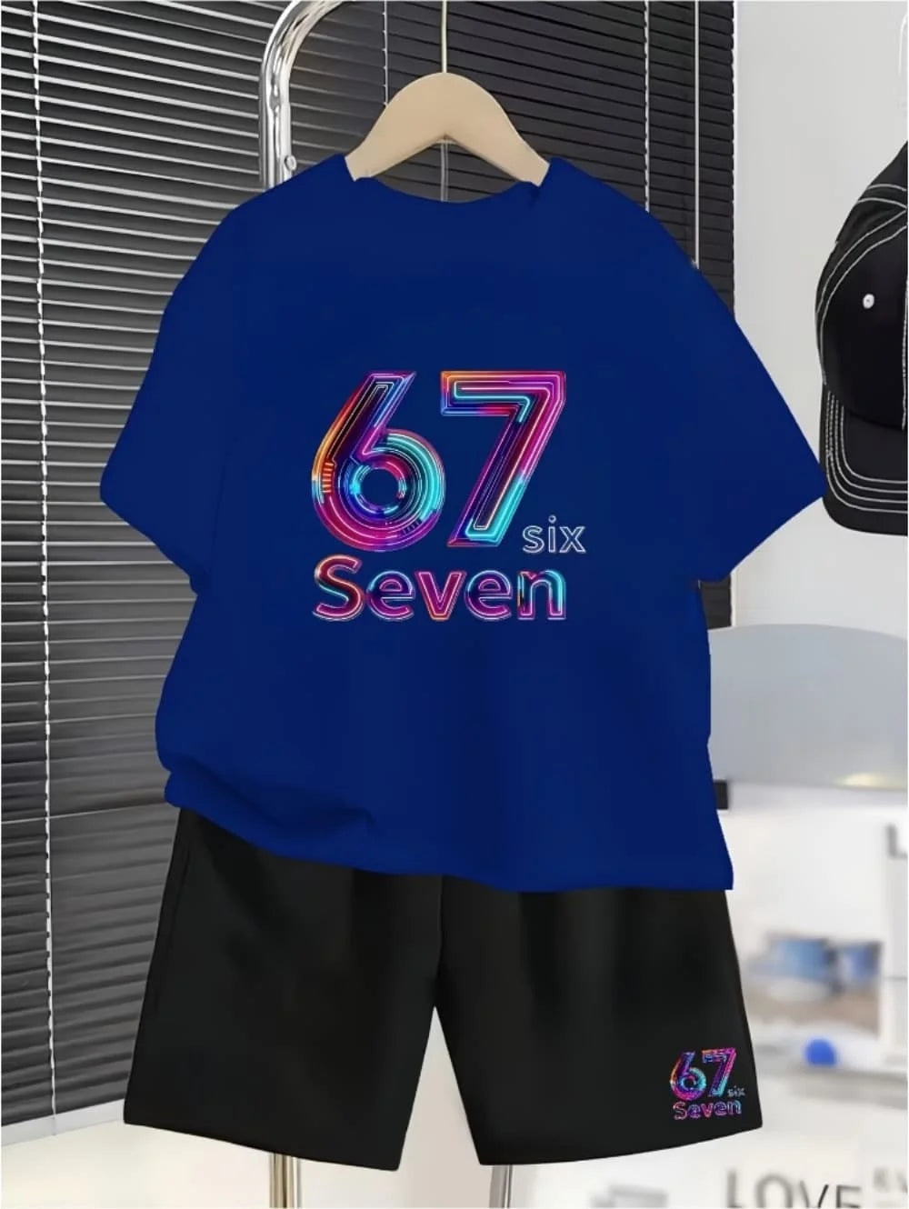 Conjuntos para Niños, 67 Camisetas con Estampados Divertidos, Pantalones Cortos, Conjunto Casual Italiano, Traje de Verano para Regalo Divertido, Ropa Infantil