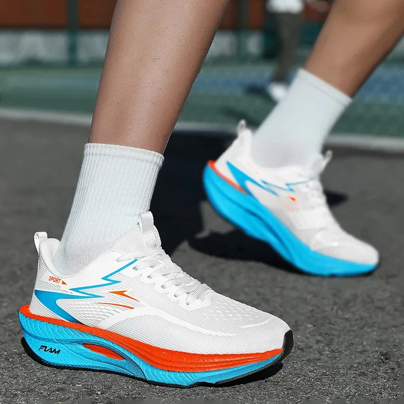 Zapatillas Deportivas Casuales para Hombre 2026, Transpirables, Ligeras, de Malla, Negras, para Correr, Trotar y Caminar