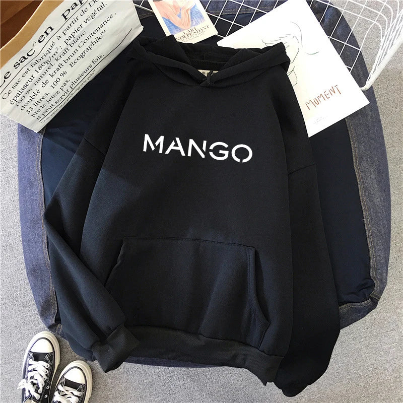 2025 nueva llegada mujer Sudadera con capucha moda Casual urbana jersey de manga larga mujer hogar comodidad al aire libre Sudadera con capucha suelta y cálida