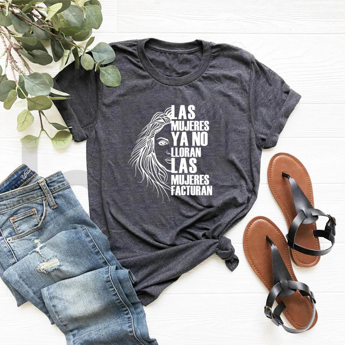 Shakira Las Mujeres Ya No Lloran camiseta mujer Don't Cry camiseta citas camisa Mujer camisetas Las Mujeres Facturan camisetas Top