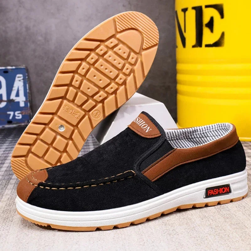 Shoes for Men Plus Size Male Loafers Lightweight Comfortable Sneakers Slip on Flats Soft Sole Male Casual Shoes Winter Zapatos