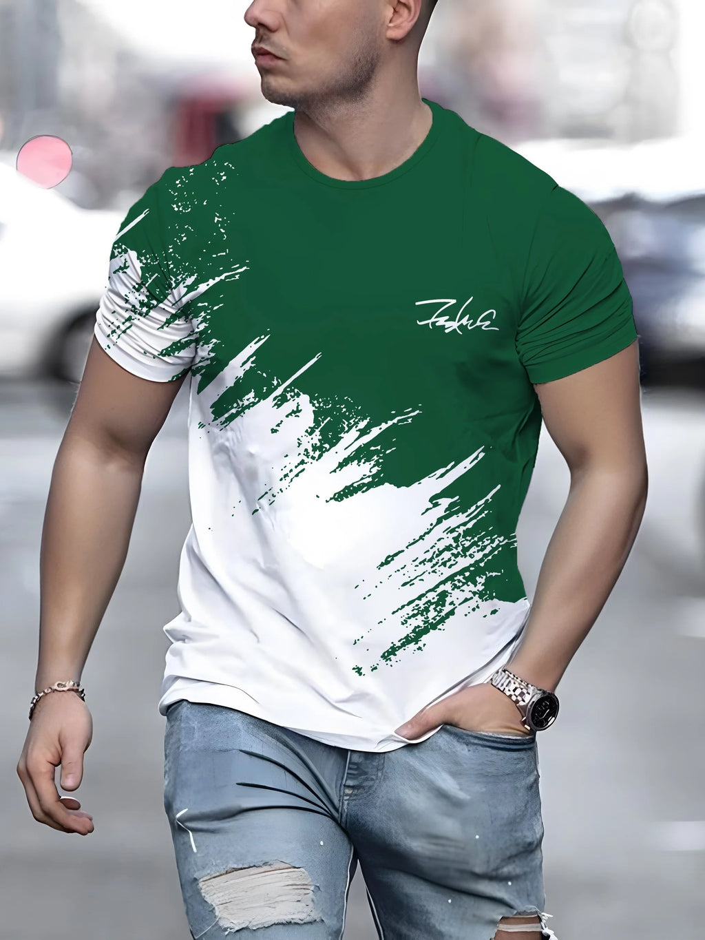Camiseta de manga corta con cuello redondo para hombre, Jersey informal para exteriores, ropa de calle, camiseta deportiva, camisetas, ropa de gran tamaño