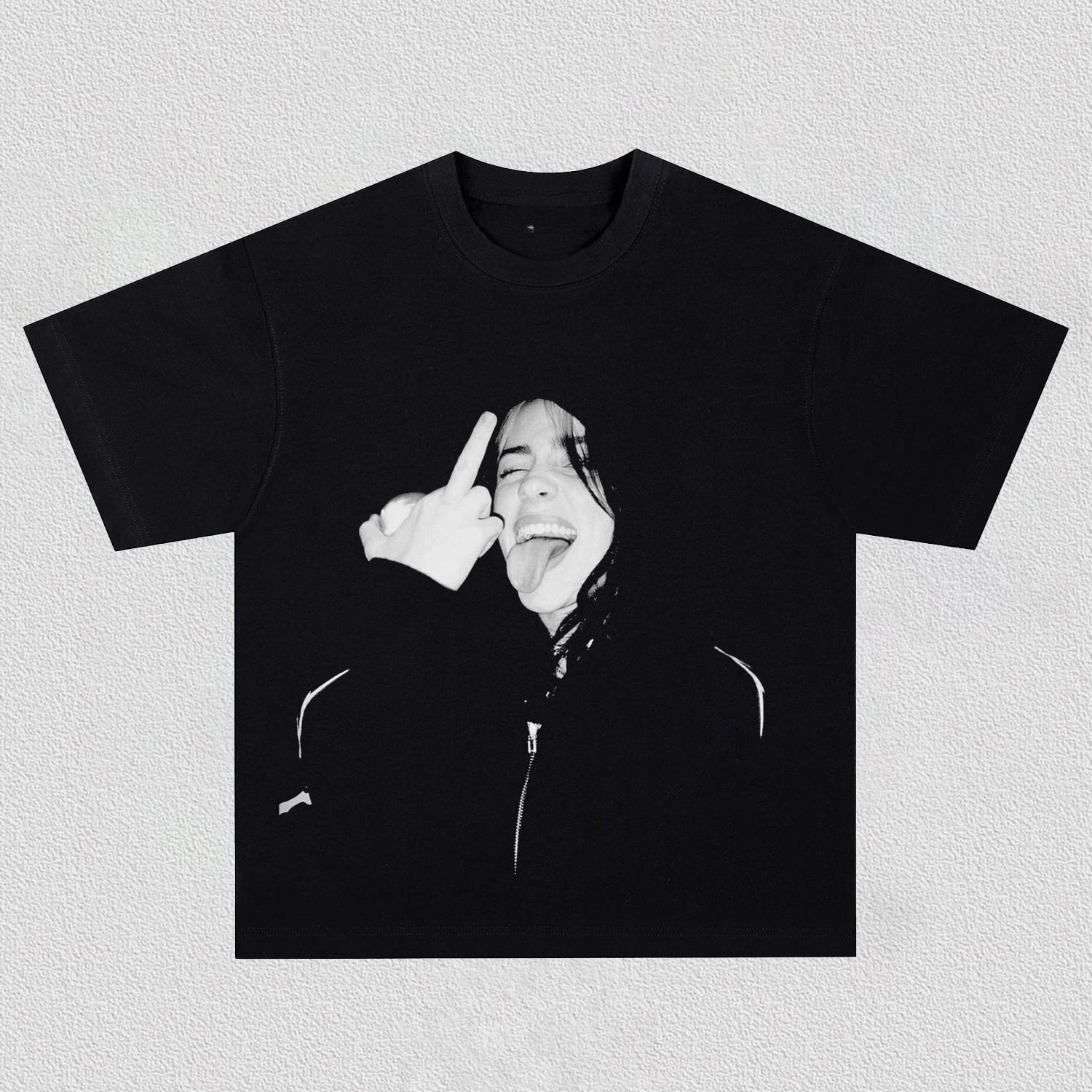 Camiseta unisex de algodón 100% con gráficos de Billie Eilish Y2k, novedad de 2026, cuello redondo, manga corta, moda hip-hop para hombre y mujer, regalos para fans
