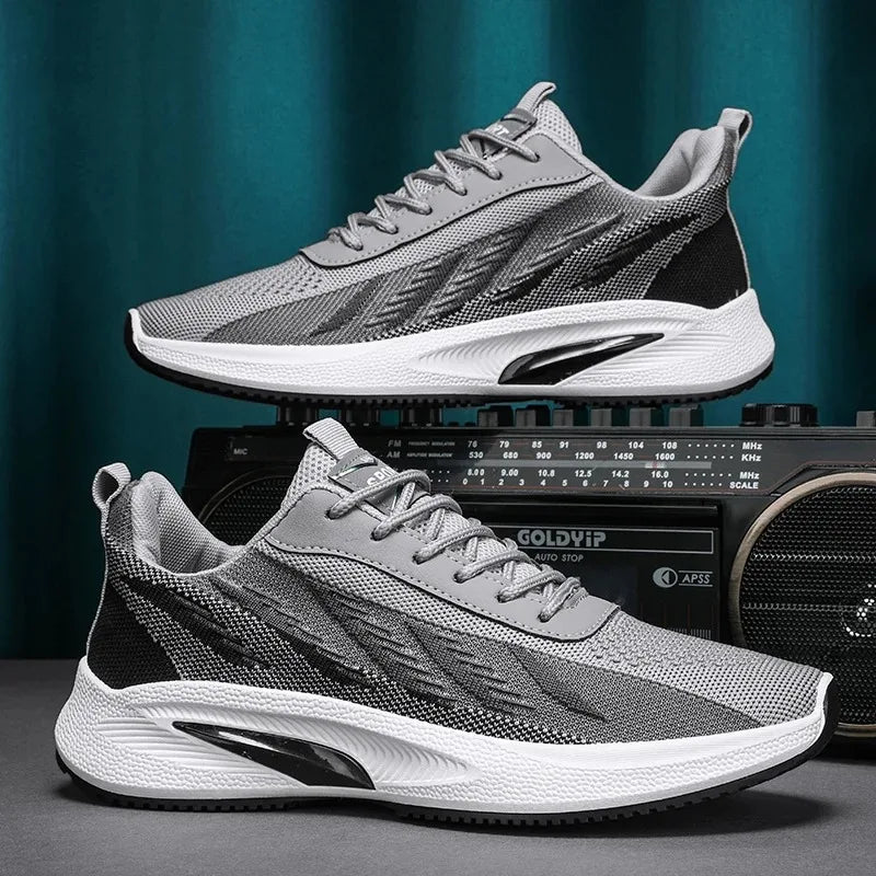 New Shoes for Men Casual Slip on Fashion Sneakers Breathable Running Shoes Outdoor Walking Training Tennis Shoes