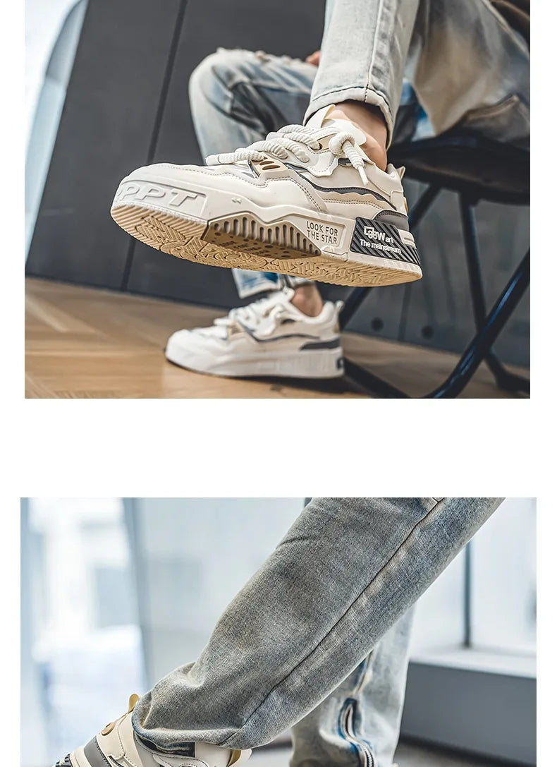 Zapatillas de deporte para hombre, zapatos transpirables, ligeros, a la moda, duraderos, para caminar, para adolescentes