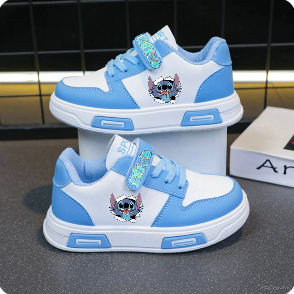 Lilo & Stitch, zapatos para niñas, zapatillas de deporte para niñas, zapatos deportivos informales de princesa Lilo & Stitch, zapatos para estudiantes, zapatos para adolescentes