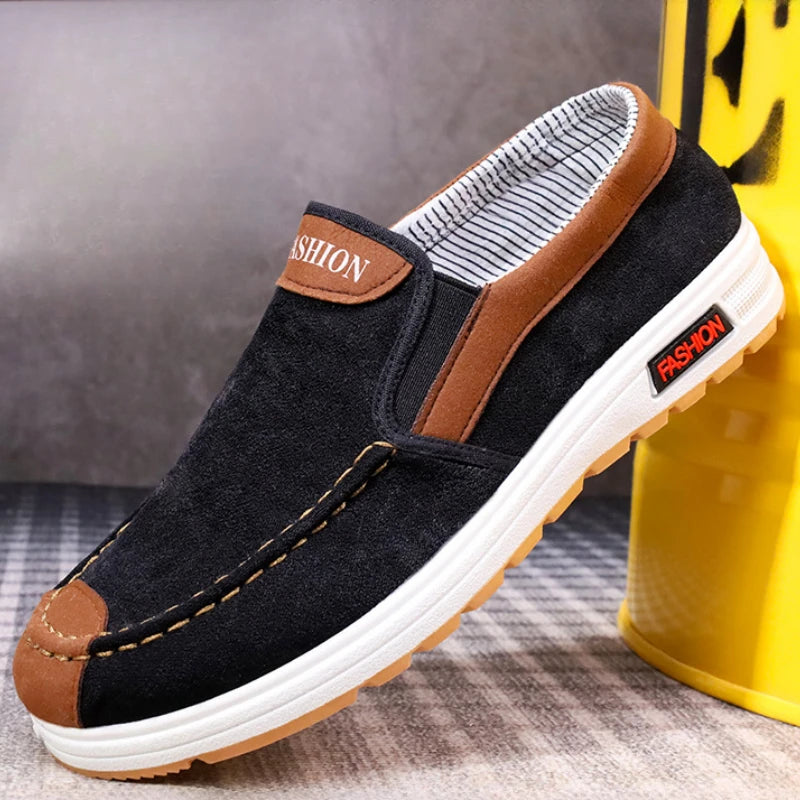 Shoes for Men Plus Size Male Loafers Lightweight Comfortable Sneakers Slip on Flats Soft Sole Male Casual Shoes Winter Zapatos