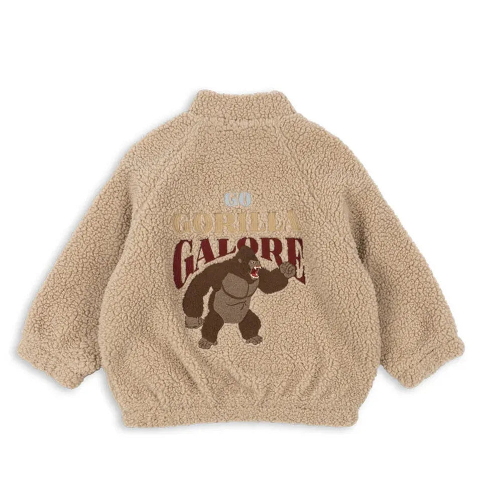 Chaqueta Sherpa Niños Invierno - Abrigo Lana Cálido