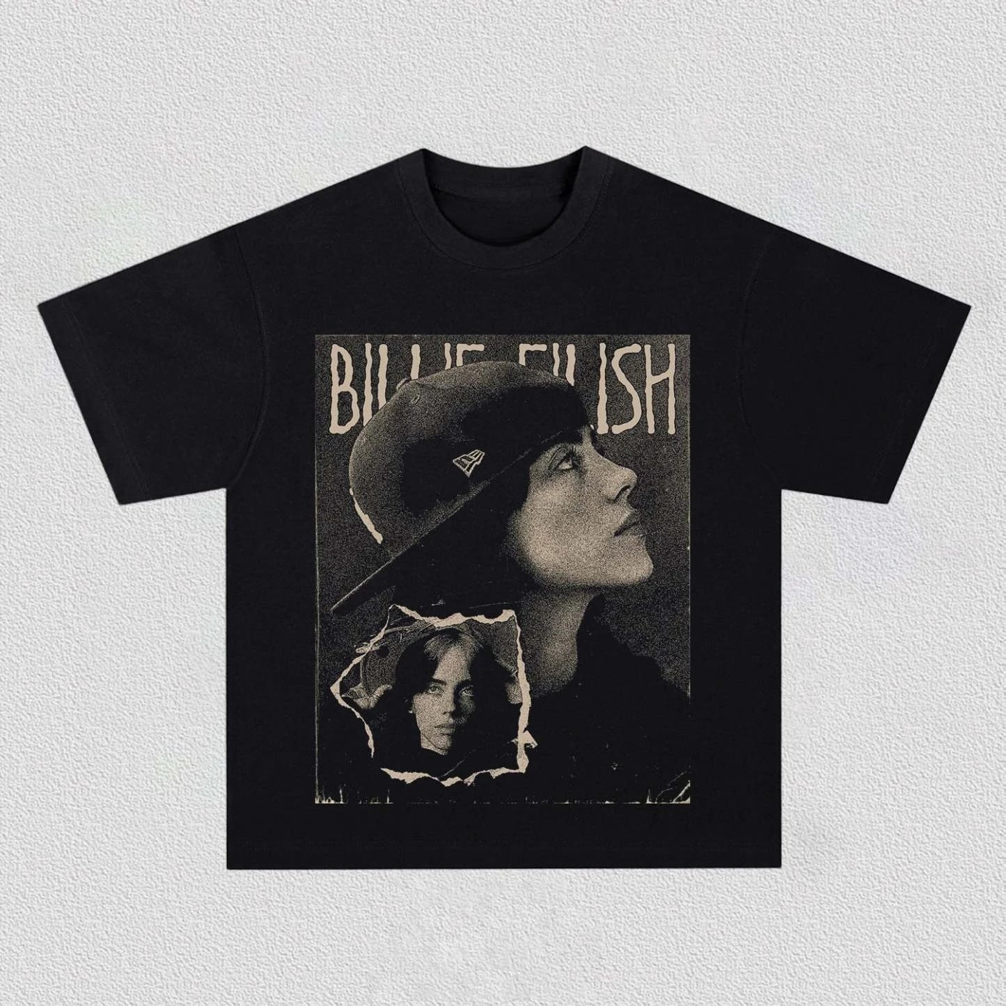 Camiseta unisex de algodón 100% con gráficos de Billie Eilish Y2k, novedad de 2026, cuello redondo, manga corta, moda hip-hop para hombre y mujer, regalos para fans