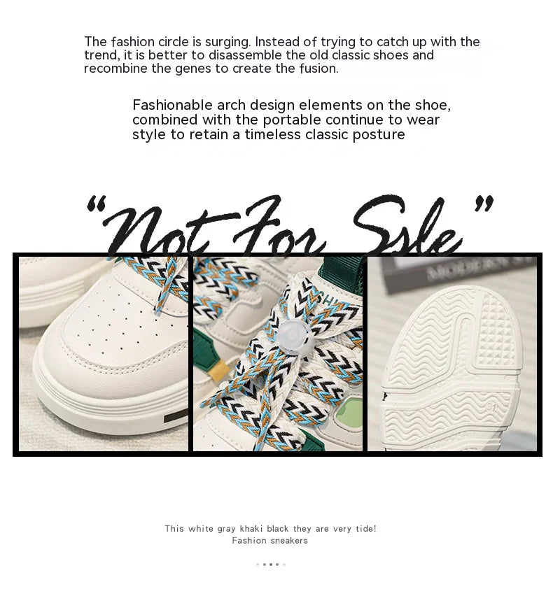 Zapatos familiares pequeños para niños, zapatos blancos para estudiantes, zapatos deportivos para niños, zapatos de tablero casuales para niños, nuevos