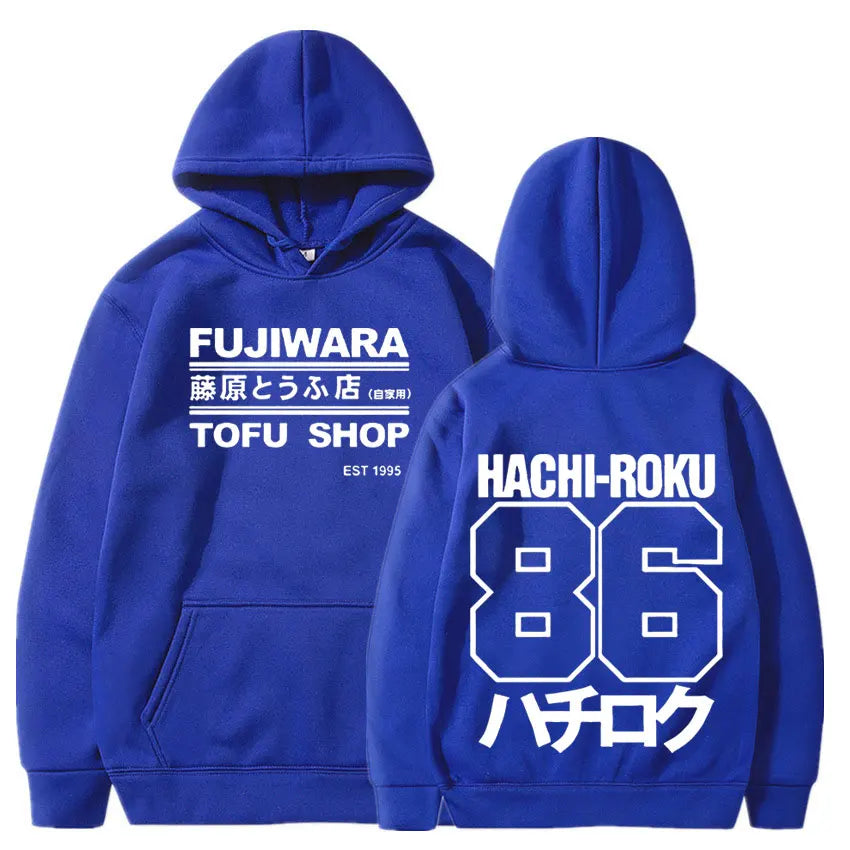 Sudadera Initial D AE86 Hachiroku - Takumi Fujiwara Tofu