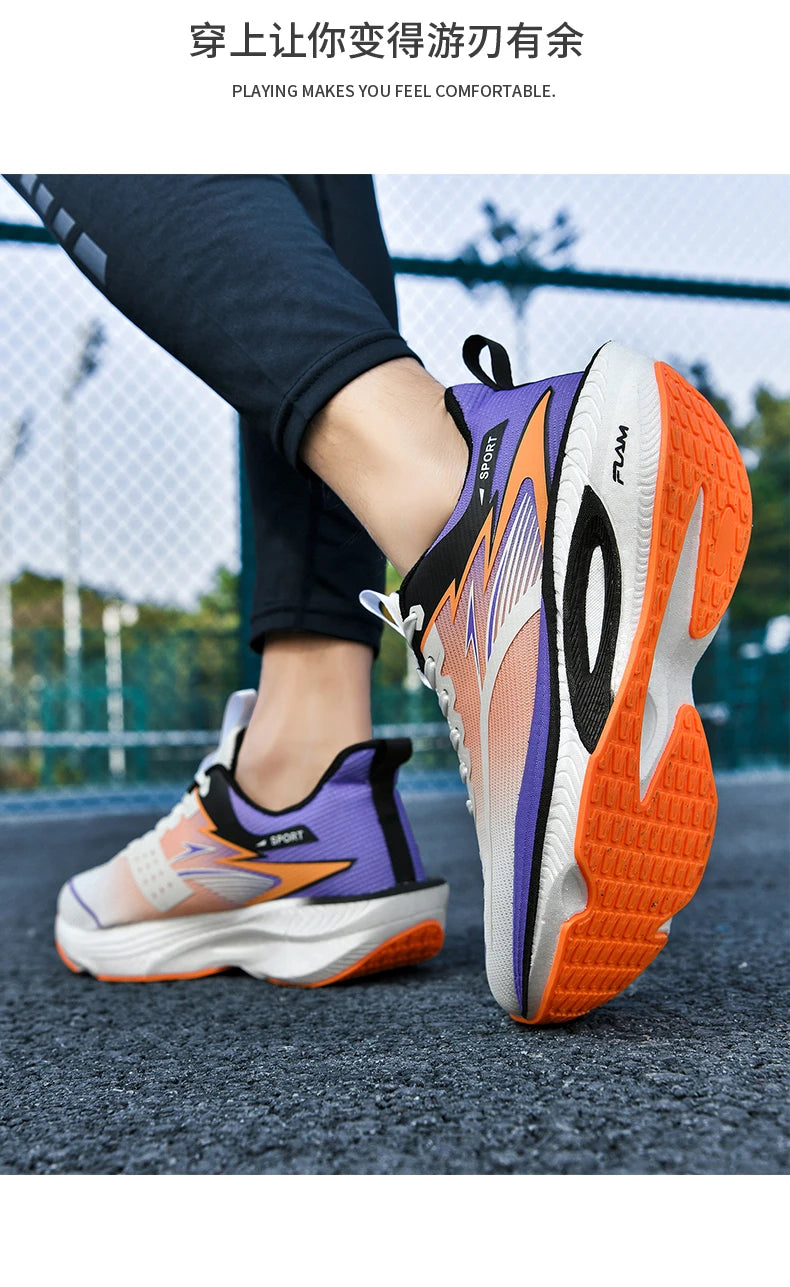 Zapatillas Maratón Hombre Mujer - Cojín de Aire Ligeras