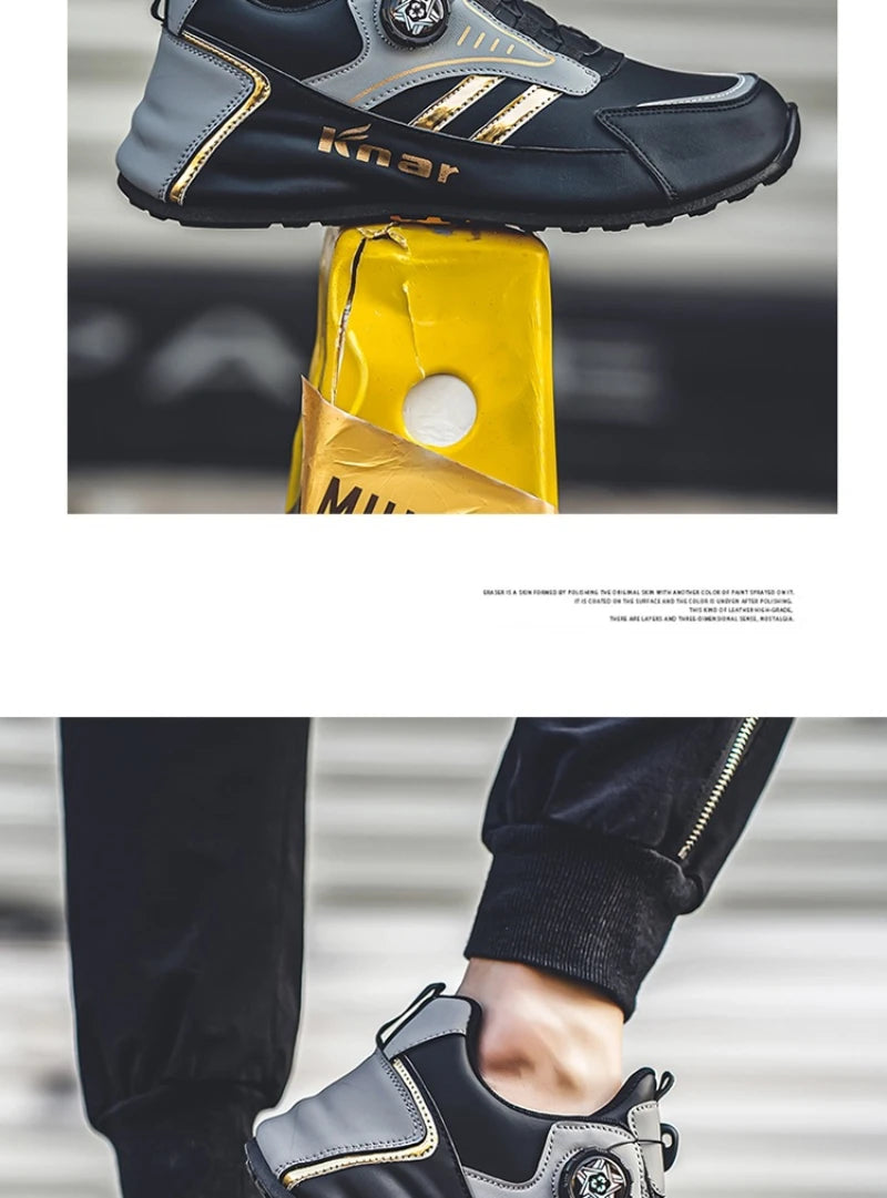 Zapatillas casuales de hombre, estilo coreano, versátiles, suela suave, cómodas, ligeras, con plataforma, para uso diario.