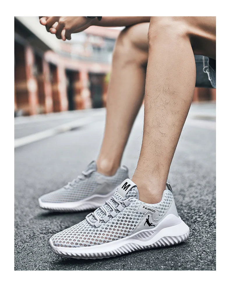 Shoes for Men White Man Cheap Shoes Running Sneakers Unisex Breathable Mesh Sports Shoes Mens Trianers Zapatillas Running Hombre