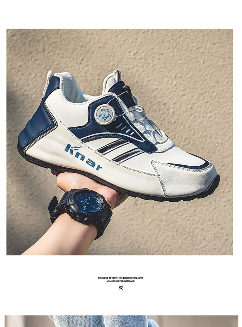Zapatillas casuales de hombre, estilo coreano, versátiles, suela suave, cómodas, ligeras, con plataforma, para uso diario.