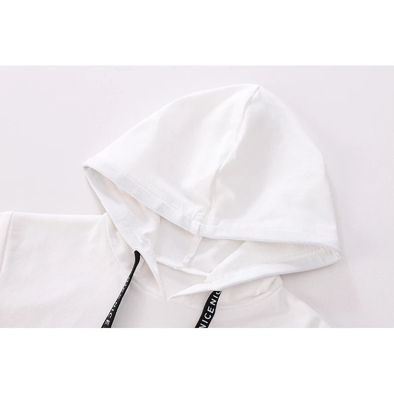 Conjunto Bebé Niños - Sudadera Capucha + Pantalón Primavera