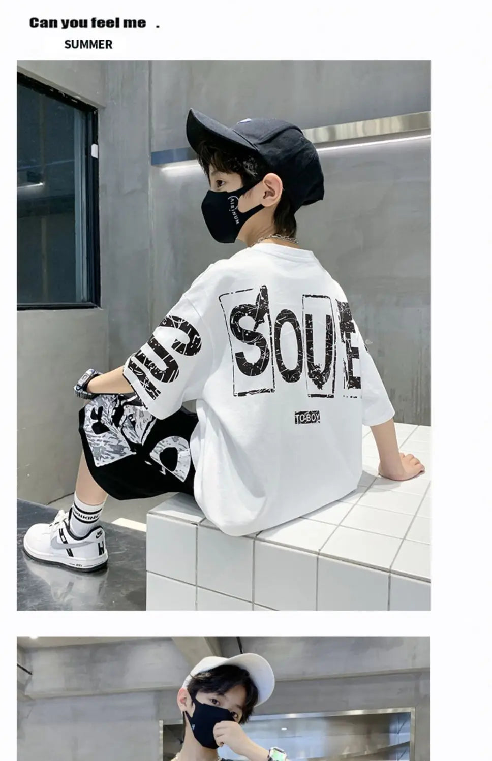 Conjunto de ropa deportiva informal para niños, camisetas de 2 piezas y pantalones, trajes de 3 a 14 años, estilo Hip Hop, moda de verano