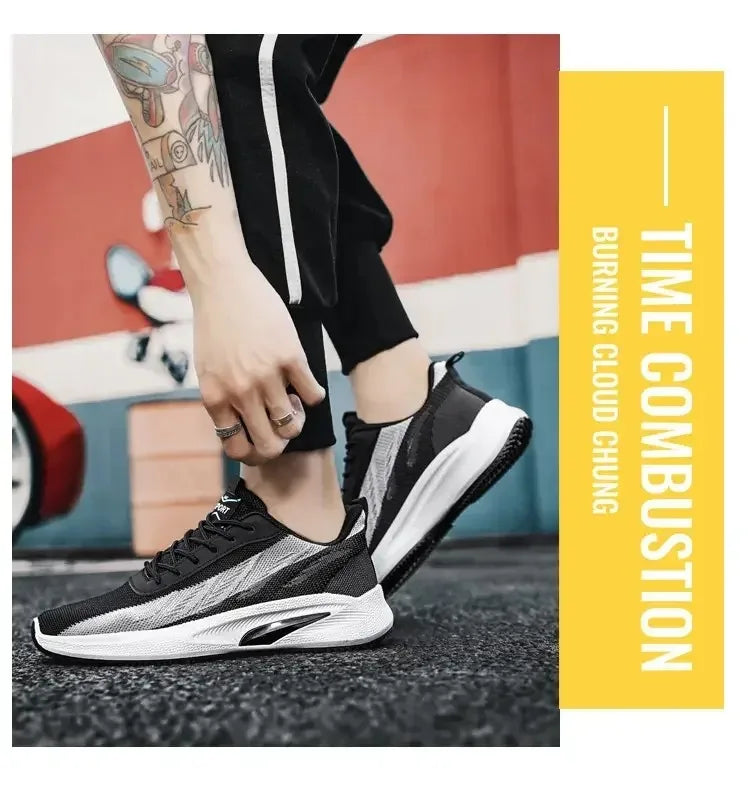 New Shoes for Men Casual Slip on Fashion Sneakers Breathable Running Shoes Outdoor Walking Training Tennis Shoes