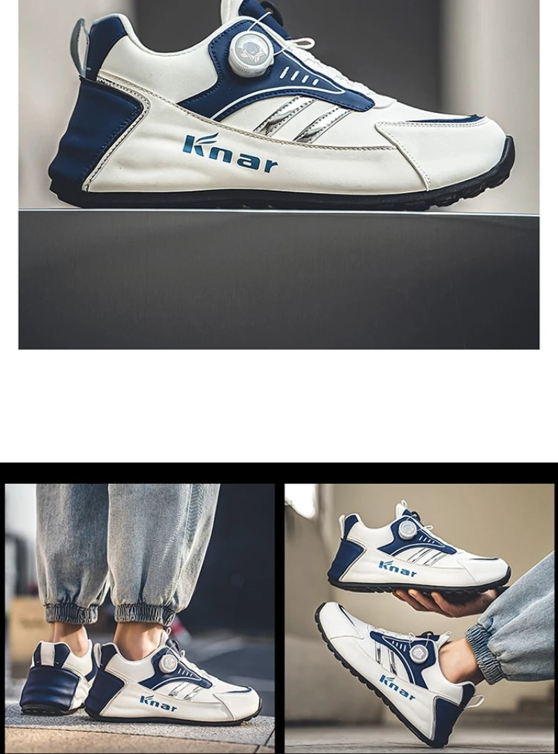 Zapatillas casuales de hombre, estilo coreano, versátiles, suela suave, cómodas, ligeras, con plataforma, para uso diario.