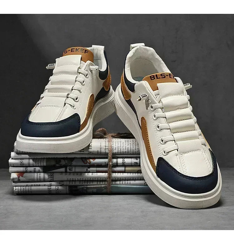 2025 casuales al aire cordones estilo coreano viaje juvenil zapatos de fondo plano para hombres transpirable shoe