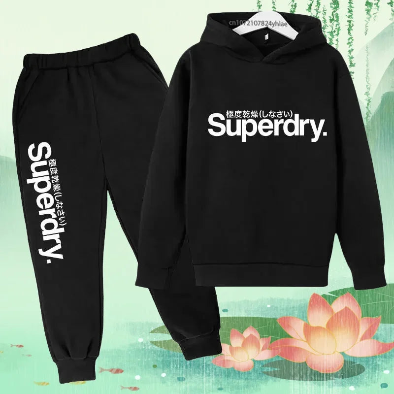 Chándal Niños Primavera Otoño - Sudadera + Pantalón 2 Piezas