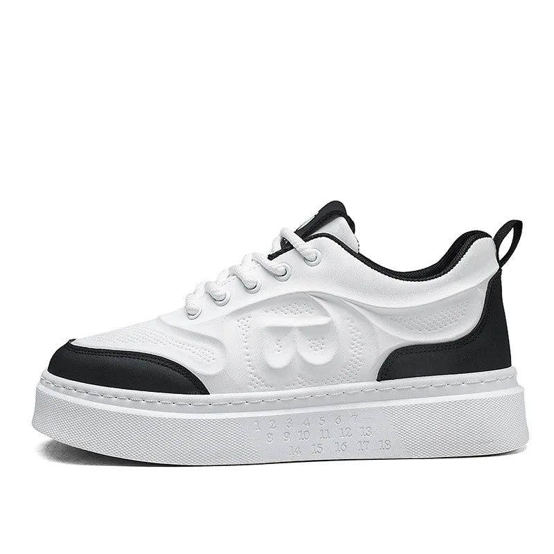 Tenis Para Hombre 2025 Men Casual Sport Shoes Spring Summer Trend Leather Low-top Flat Shoes Man Walking Footwear Versatile Plus