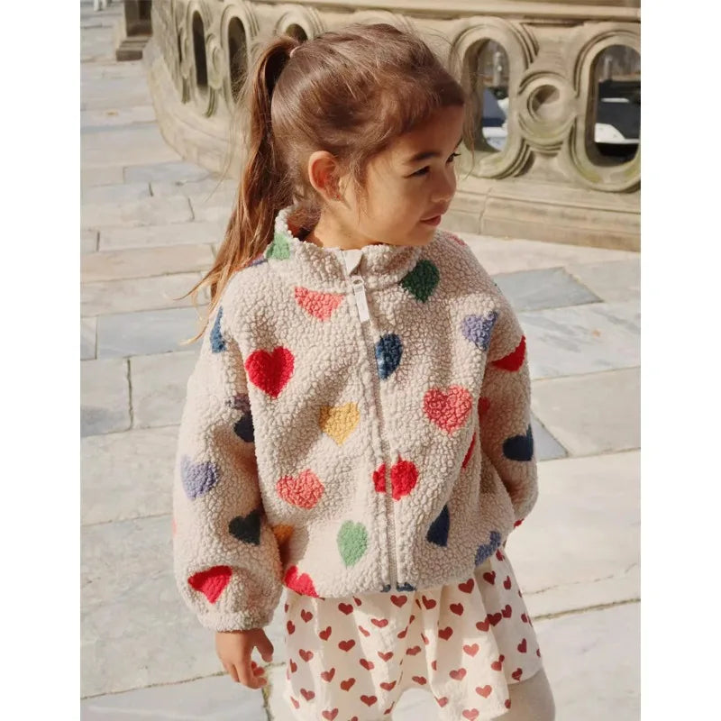 Chaqueta Sherpa Niños Invierno - Abrigo Lana Cálido