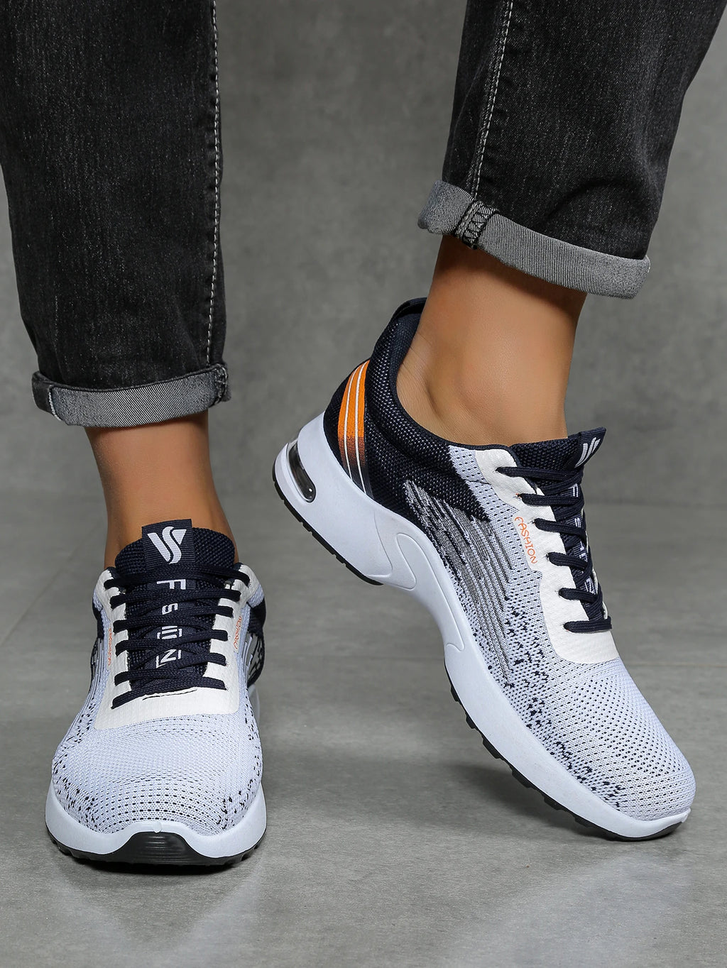 Zapatos de hombre, zapatos informales de otoño para hombre: zapatos deportivos informales de malla transpirable, versátiles y a la moda, asequibles, envío gratis