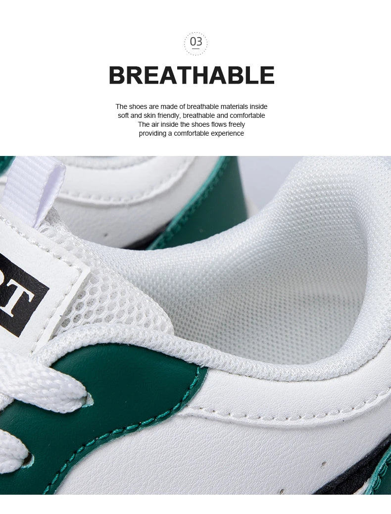 Zapatillas Mujer Blancas Casual - Transpirables