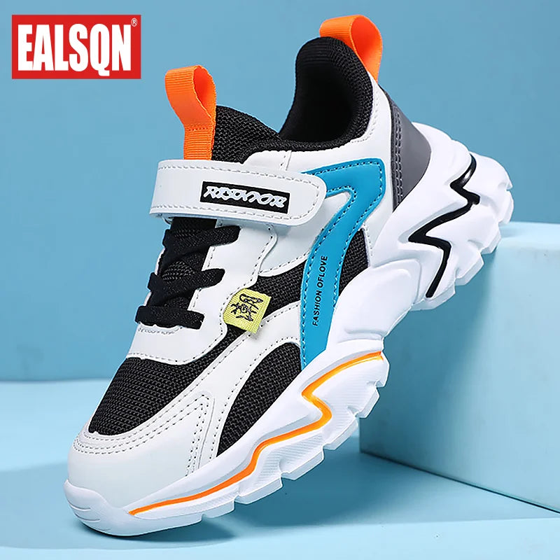 Zapatillas de deporte de moda para niños, zapatos de malla para niños, zapatos escolares informales de 6 a 12 años, zapatillas deportivas de tenis para niño