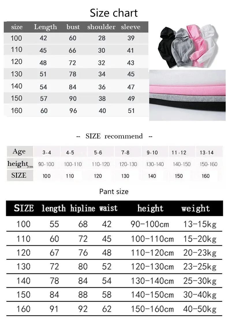 Traje Deportivo Niña 3-14 Años - Top + Pantalones Primavera