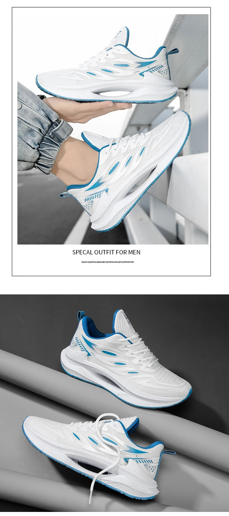 Zapatos deportivos transpirables para hombre, novedad de primavera, malla, moda informal, zapatos versátiles de moda para hombre, zapatos para correr de verano adecuados para deportes al aire libre