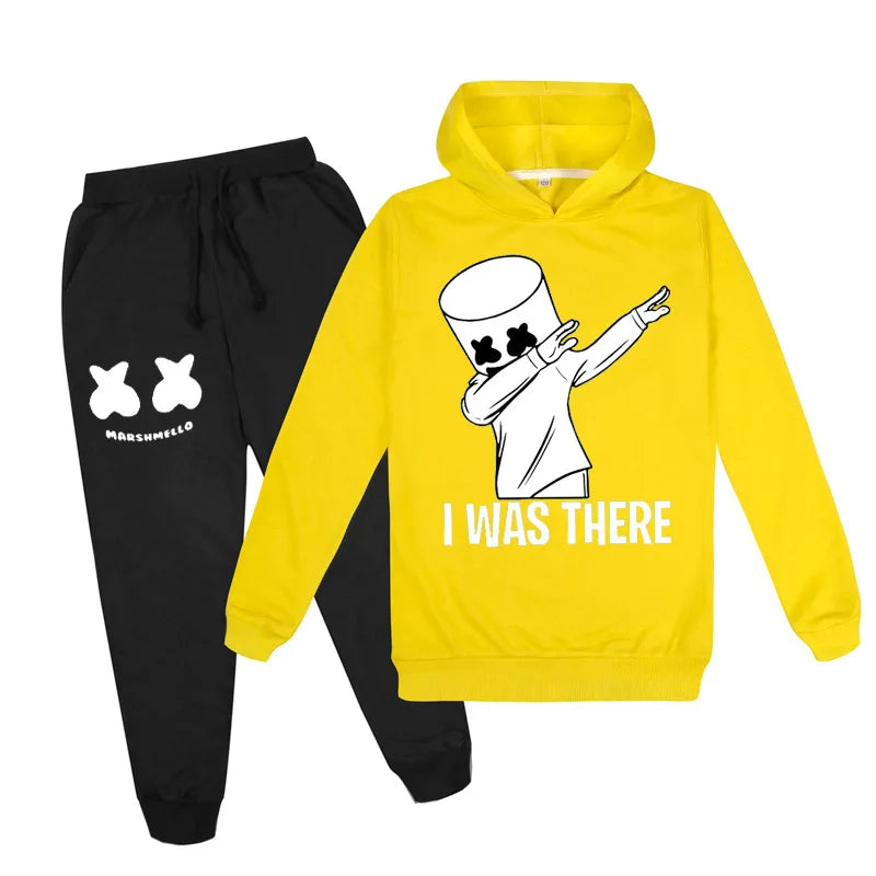 Chándal DJ Marshmello Niños 3-13 Años - Sudadera + Pantalón